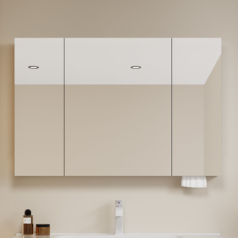 QW- aluminum Aluminum Alloy Bathroom Cabinet Smart Mirror