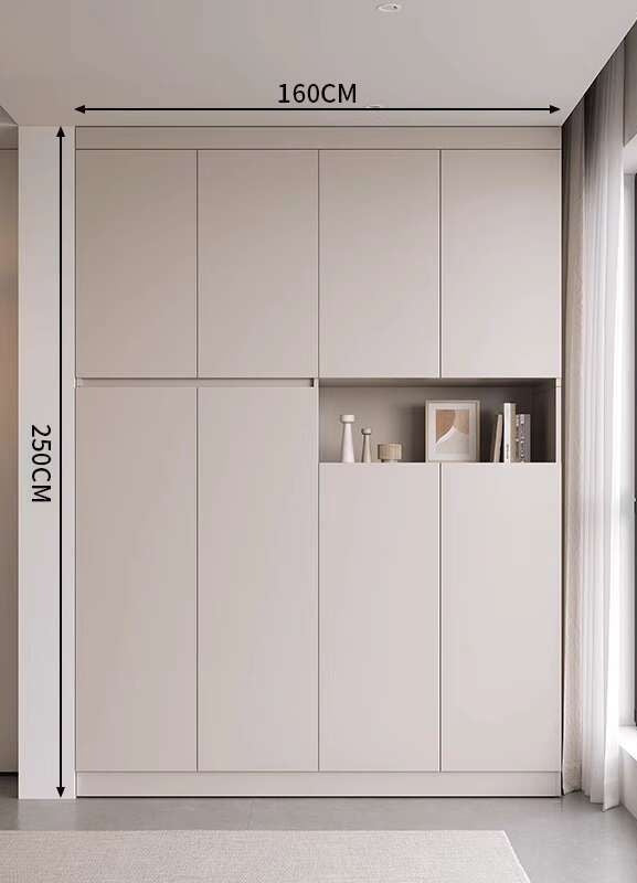 Kabinet Penyimpanan Bilik Tidur Balkoni Aluminium QW- 