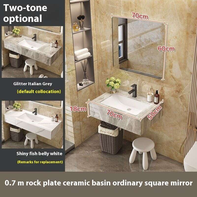 QW- Marble Sink Set for Smart Mirror in the Bathroom