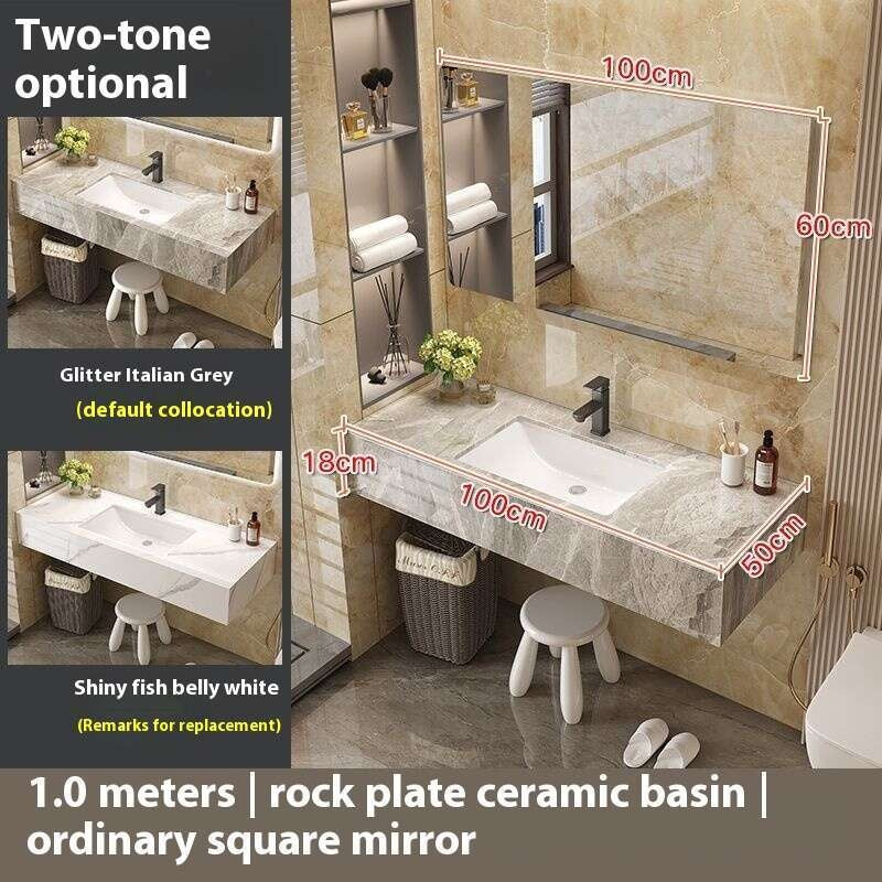 QW- Marble Sink Set for Smart Mirror in the Bathroom