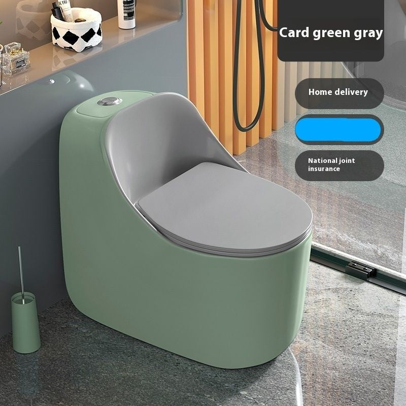 QW- Bathroom Cleaning Ceramic Colorful Toilet Bowl