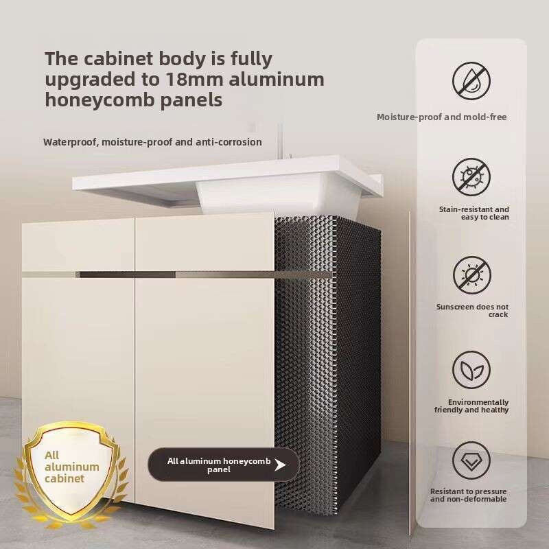Kabinet Penyimpanan Bilik Tidur Balkoni Aluminium QW- 
