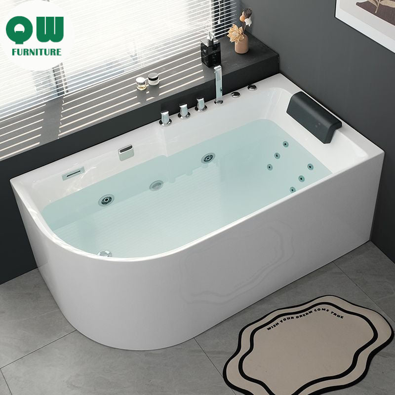 QW- Acrylic Material Tubular Bathtub, Recirculating Water Bathtub