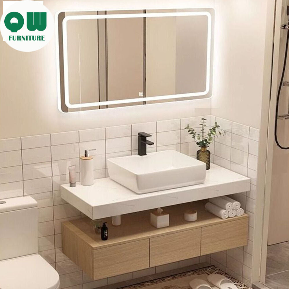QW- Sink Storage Cabinet, Smart Bathroom Mirror