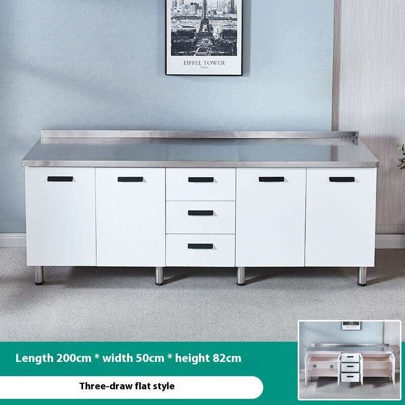 QW- Stainless Steel Cabinet Kitchen storage cabinet with sink included