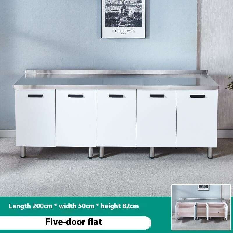 QW- Stainless Steel Cabinet Kitchen storage cabinet with sink included