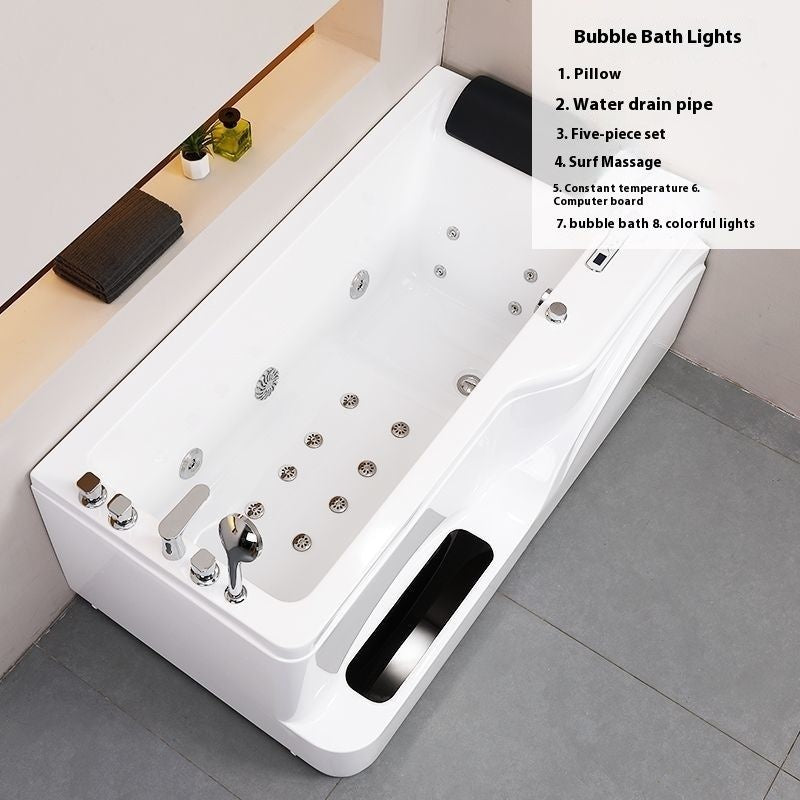 QW- Acrylic Bathtub Surfing constant temperature bathtub