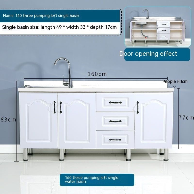 QW- Stainless Steel Utensil for Home Kitchen Storage Cabinet