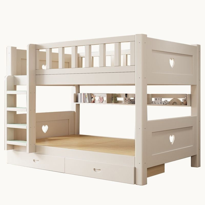 Children's solid wood bunk upper and lower high low multi-purpose double layer mother's bed
