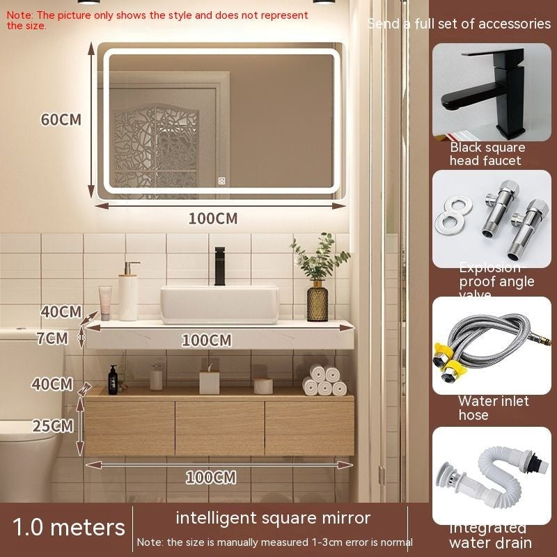 QW- Sink Storage Cabinet, Smart Bathroom Mirror