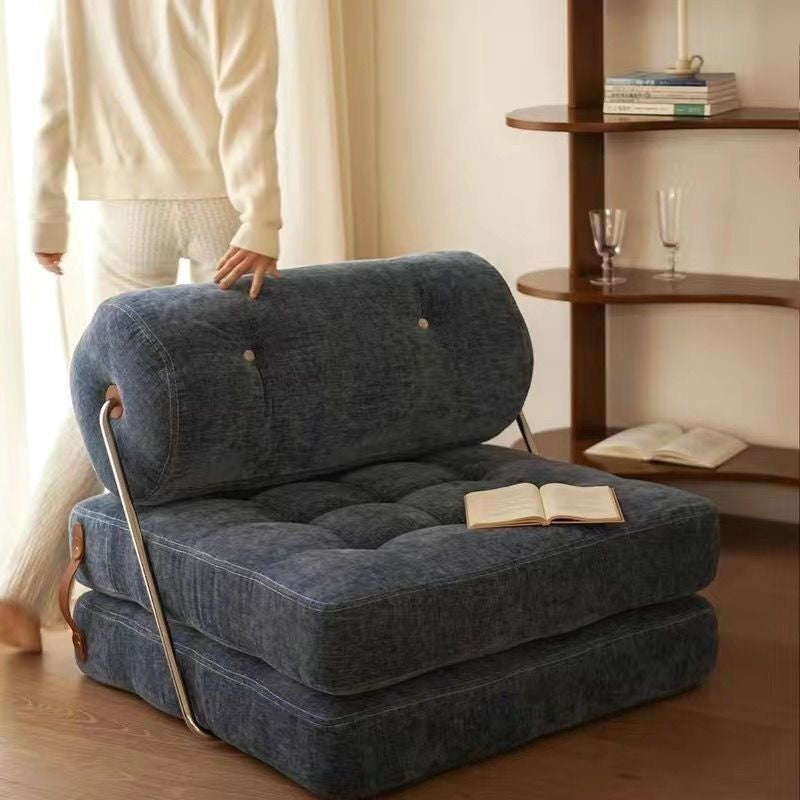 Ruang Tamu Fabrik Moden Ringkas Sofa Malas Katil Bujang Lipat Bilik Tidur Kecil