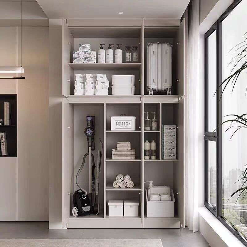 Kabinet Penyimpanan Bilik Tidur Balkoni Aluminium QW- 