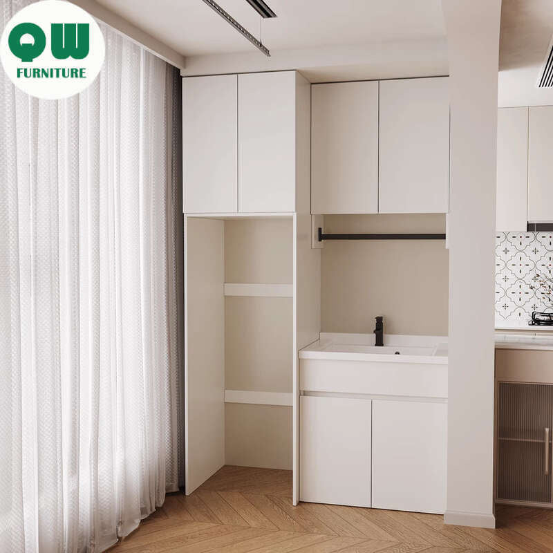Kabinet Penyimpanan Bilik Tidur Balkoni Aluminium QW- 