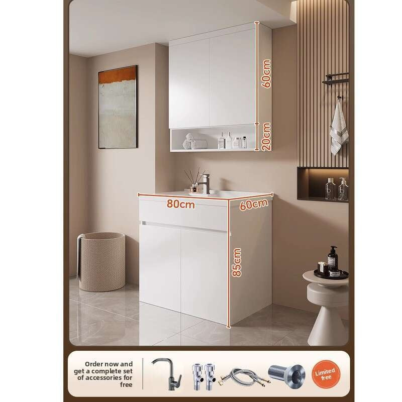 Kabinet Balkoni Bilik Mandi QW-, Kabinet Penyimpanan Aluminium 