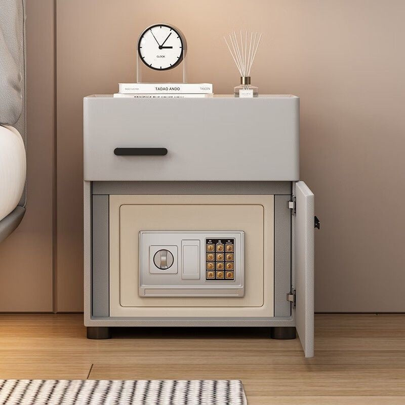 Smart Home Multifunctional Bedroom Bedside Safe Wireless Charging Storage Cabinet All