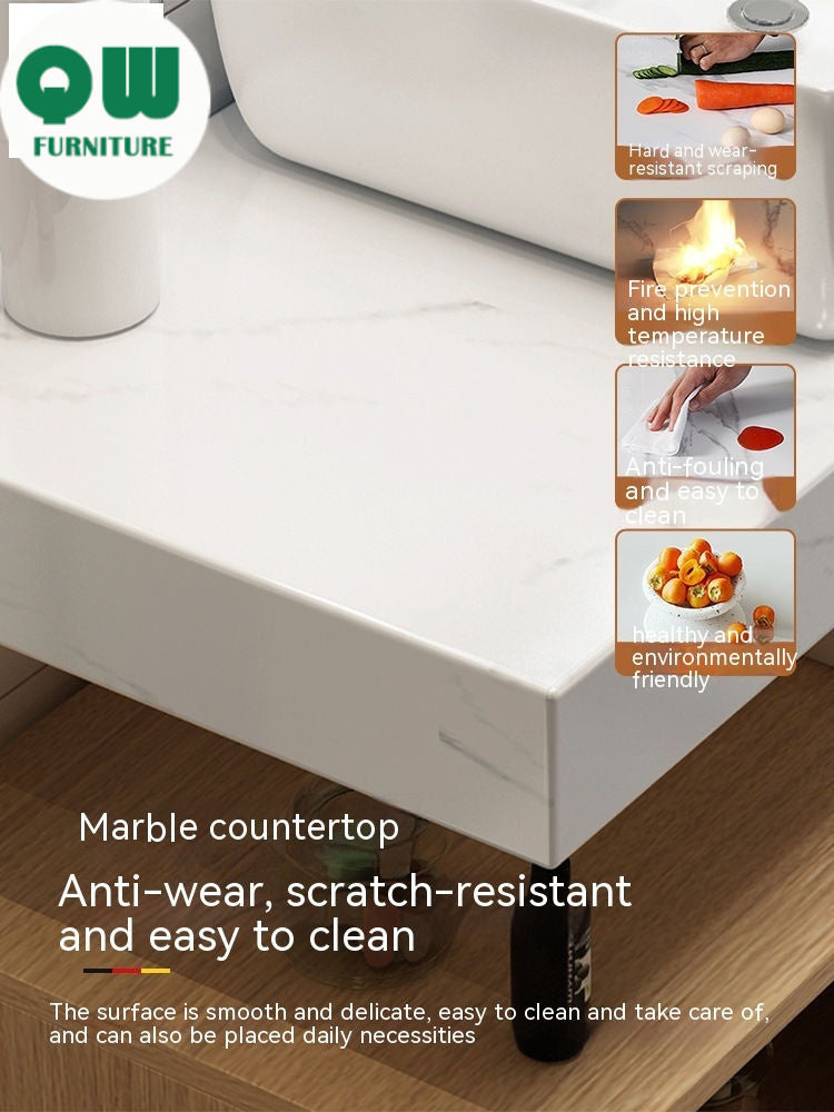 QW- Sink Storage Cabinet, Smart Bathroom Mirror