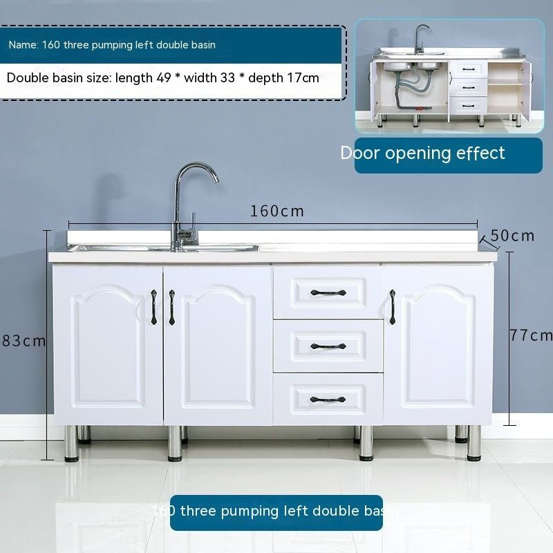 QW- Stainless Steel Utensil for Home Kitchen Storage Cabinet