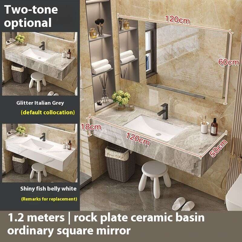 QW- Marble Sink Set for Smart Mirror in the Bathroom