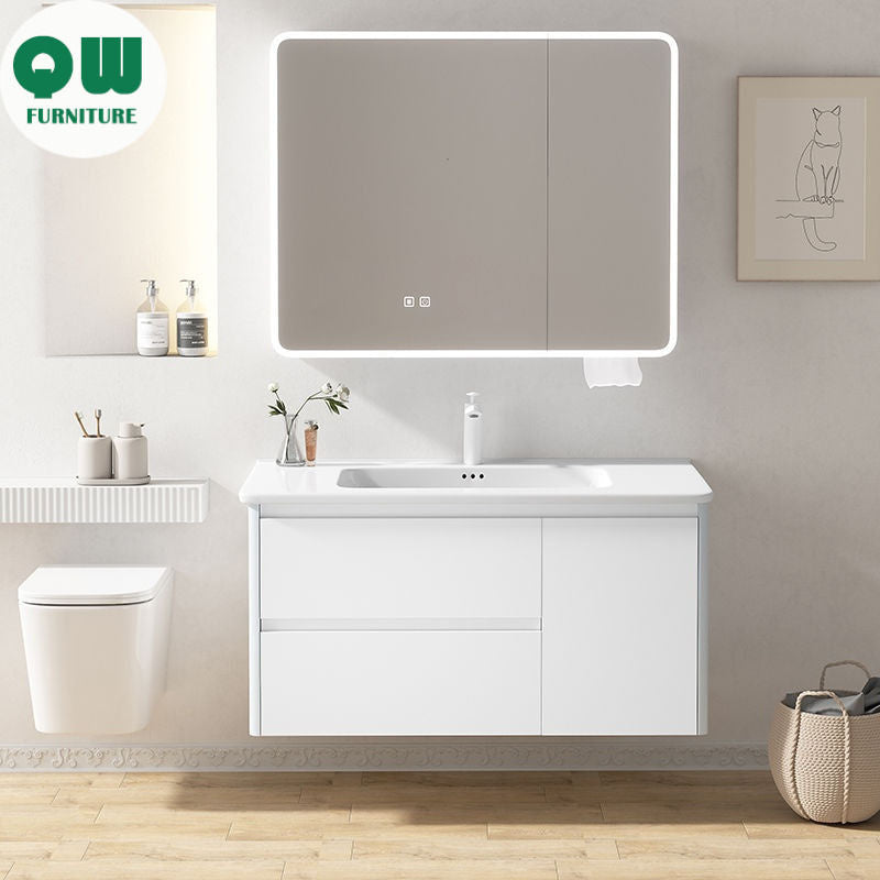 QW- Aluminum Metal Smart Cabinet Set with Bathroom Sink