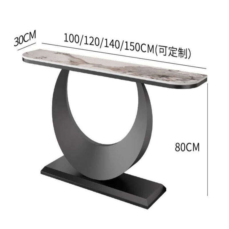 Living bar end stone table, entrance cabinet, simple, modern, light luxury, living room wall table