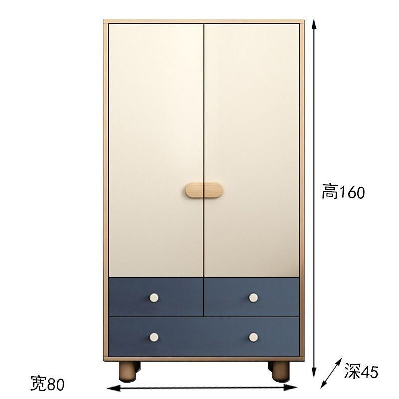 Custom Dwarf Bedroom Storage Cabinet, Small Wardrobe, Hanging Children's Wardrobe