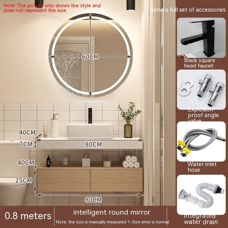 QW- Sink Storage Cabinet, Smart Bathroom Mirror