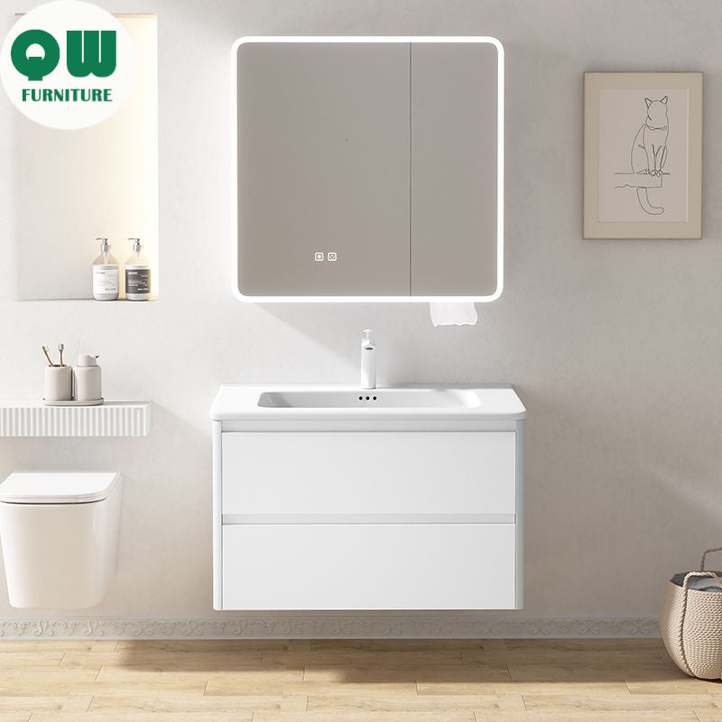 QW- Aluminum Metal Smart Cabinet Set with Bathroom Sink