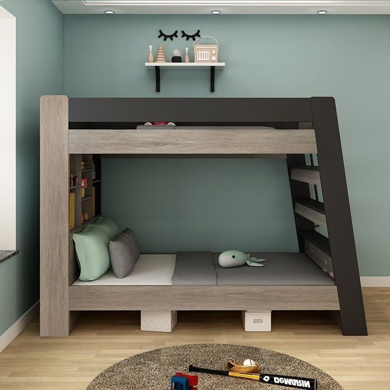 Nordic Creative High Low Mother Up and Children's Two-layer Bed Down 1.2 / 1.5 Meters