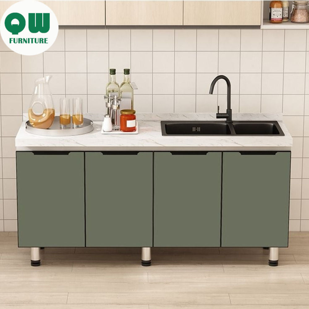QW- Kitchen cabinet, island work table, kitchen storage cabinet