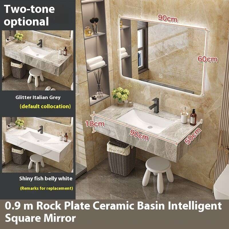 QW- Marble Sink Set for Smart Mirror in the Bathroom