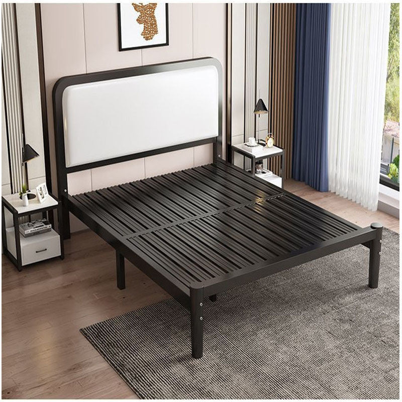 Iron iron frame single bed simple fashion thick encryption 1.8m double for home 1.5 meters