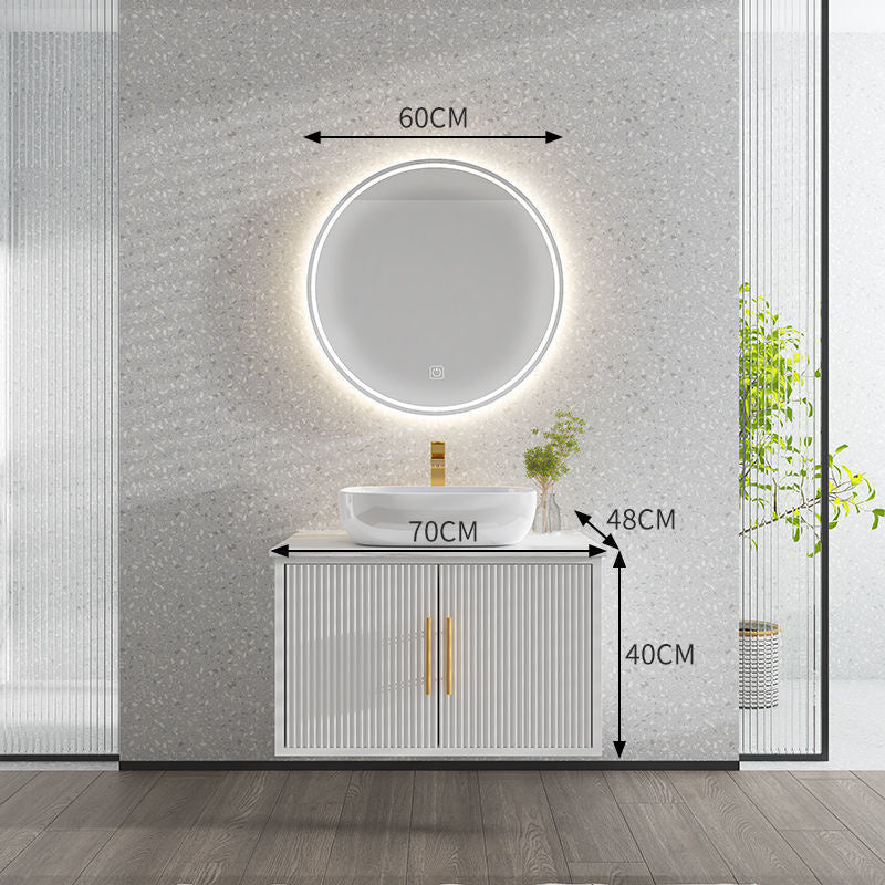 QW- Smart Mirror Storage Cabinet Basin Bathroom