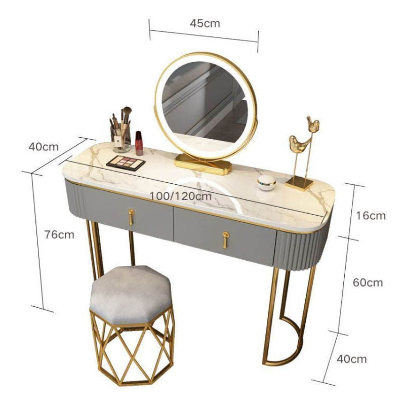 Bedroom Modern Simple Multi-functional Storage Dressing Table