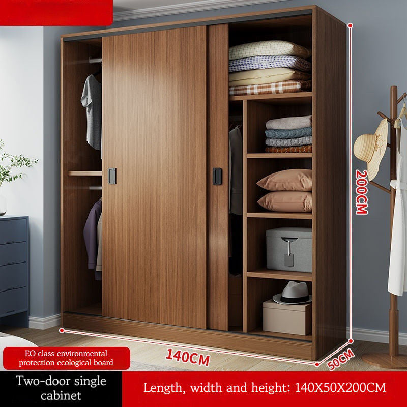 Multi-functional Large Capacity Multi-layer Solid Wood Wardrobe Closet