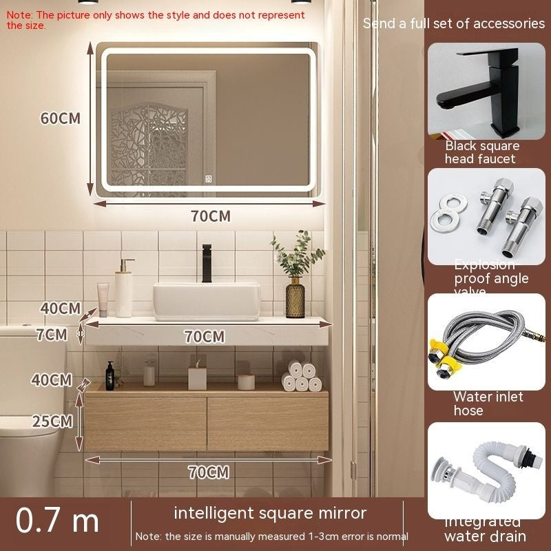 QW- Sink Storage Cabinet, Smart Bathroom Mirror