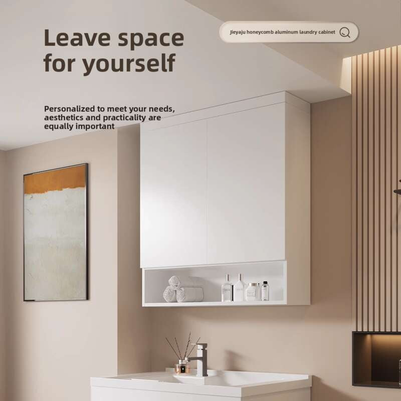 Kabinet Balkoni Bilik Mandi QW-, Kabinet Penyimpanan Aluminium 