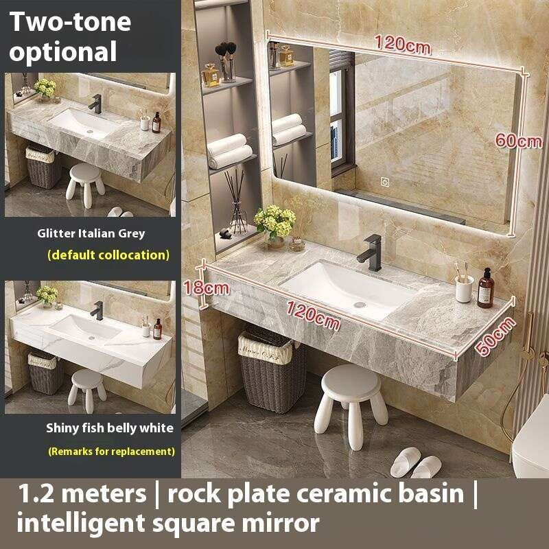 QW- Marble Sink Set for Smart Mirror in the Bathroom