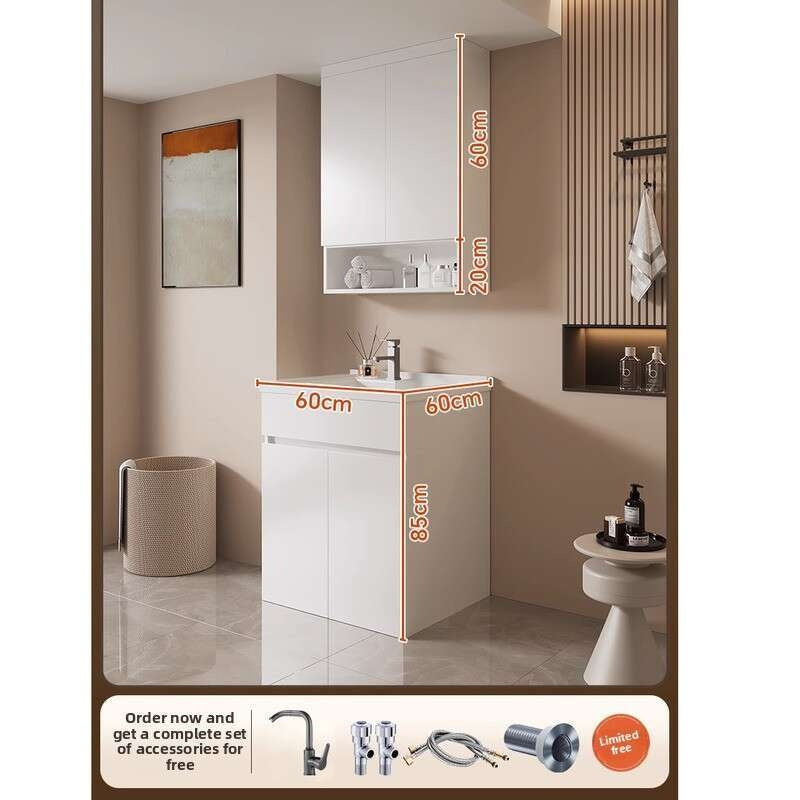 Kabinet Balkoni Bilik Mandi QW-, Kabinet Penyimpanan Aluminium 