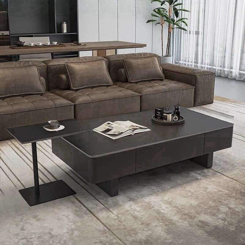 Italian Style Rectangular Stone High-end Living Room Coffee Simple Modern Table for Home