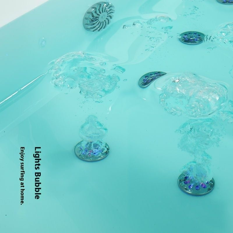 QW- Wave Massage Acrylic Home Bathtub