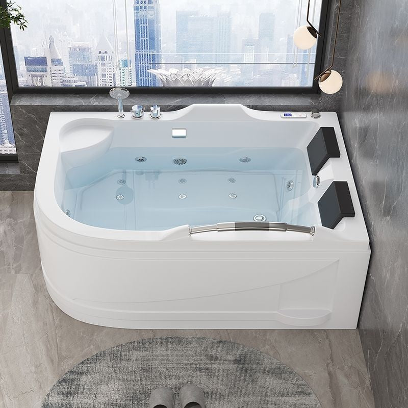 QW- Double Acrylic Heated Temperature Massage Bathtub