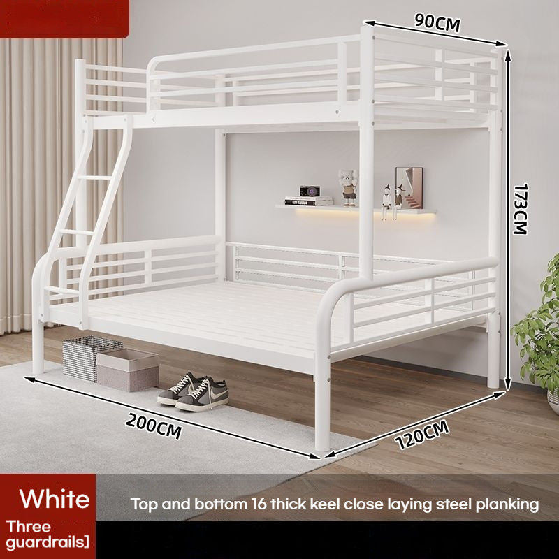 Children's down, wrought iron high low, mother's steel frame, double bed, bunk bed up and down
