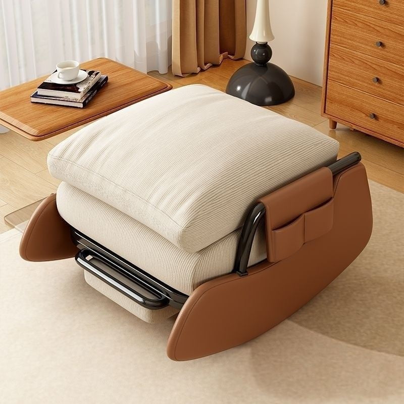 Lazy Rocking Single Lounge Chair Living Room Sofa Five Gear Adjustable