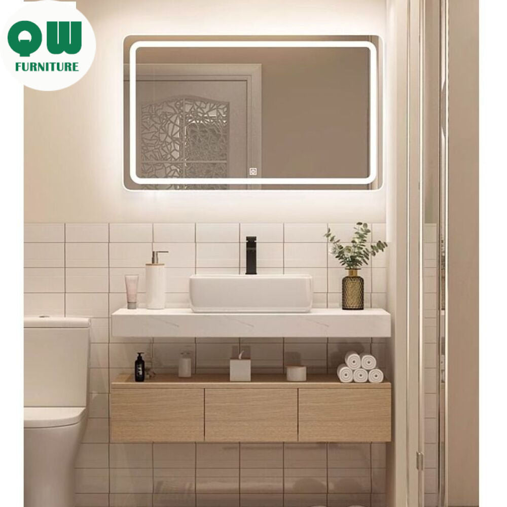 QW- Sink Storage Cabinet, Smart Bathroom Mirror