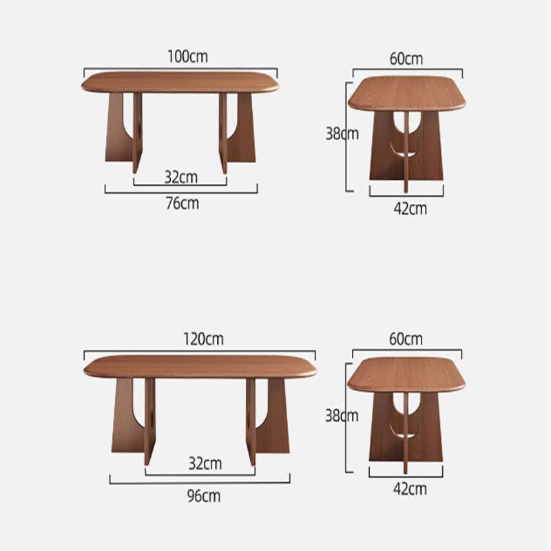Meja rendah balkoni ruang tamu kayu padu penuh kopi rumah teh