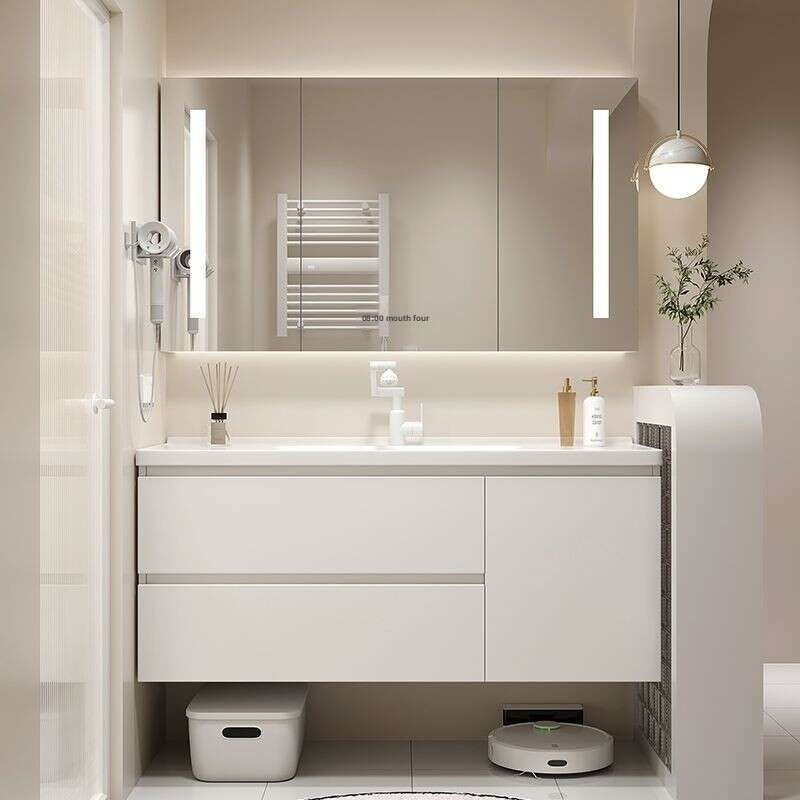 QW- Dressing Table Set Smart Mirror Cabinet in Bathroom, Width 40 cm.