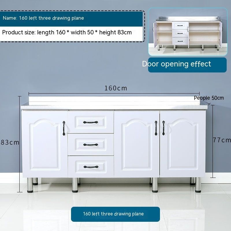 QW- Stainless Steel Utensil for Home Kitchen Storage Cabinet