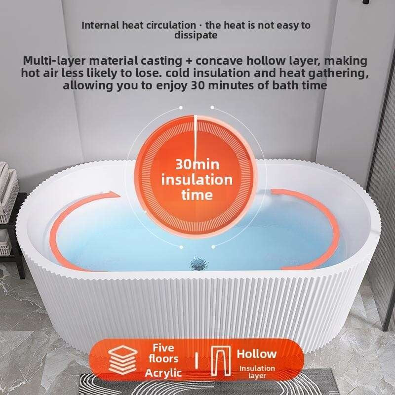 QW- Latest Model Acrylic Bathtub