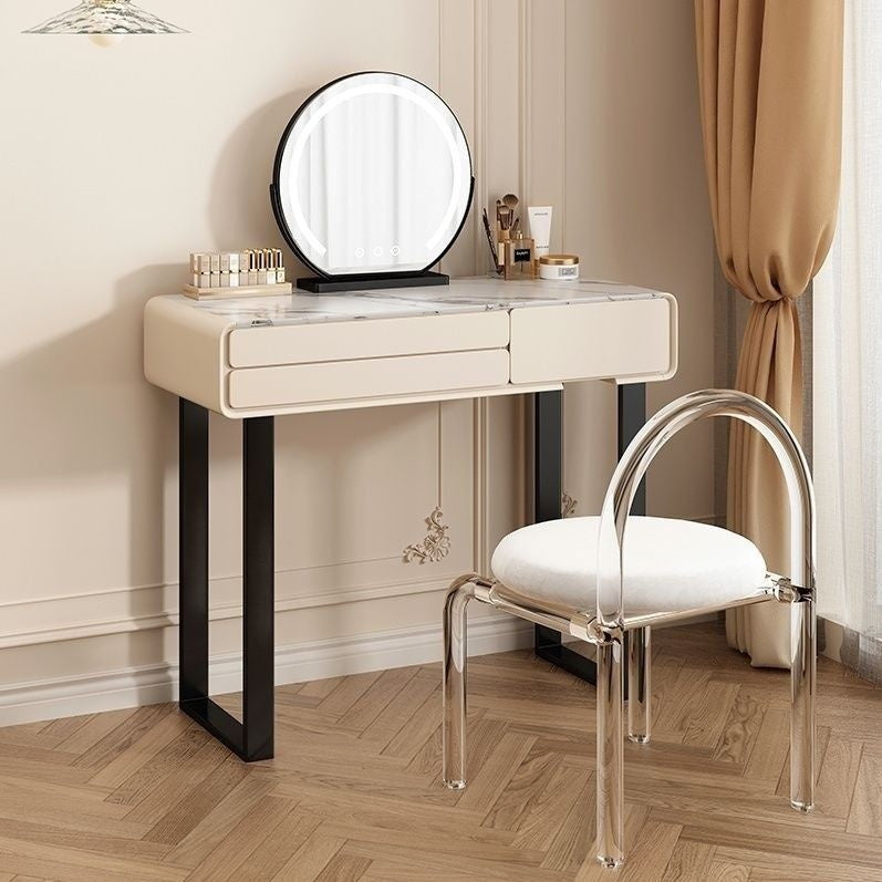 French Solid Wood Table, Dressing Table for Bedroom