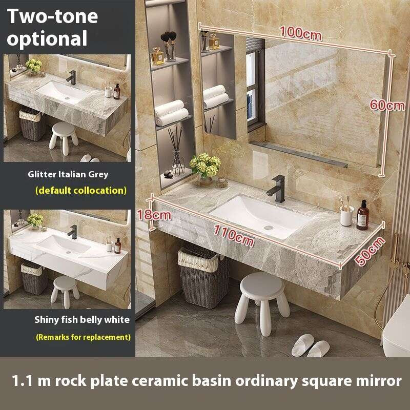 QW- Marble Sink Set for Smart Mirror in the Bathroom